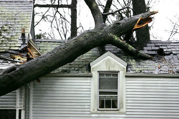 roof damage